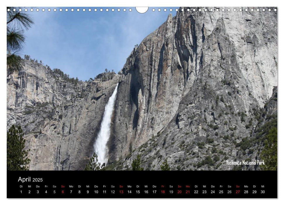 United States National Parks (CALVENDO Wandkalender 2025)