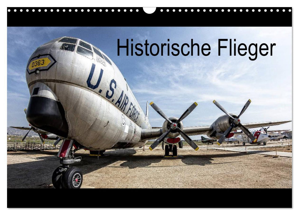 Historische Flieger (CALVENDO Wandkalender 2025)