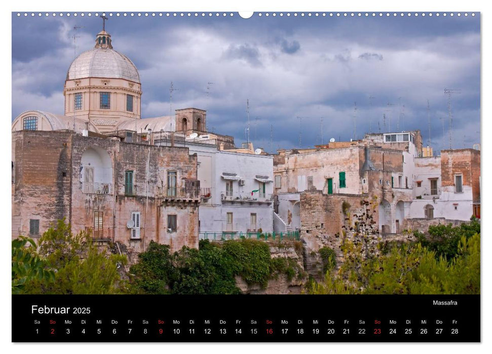 Apulien (CALVENDO Premium Wandkalender 2025)