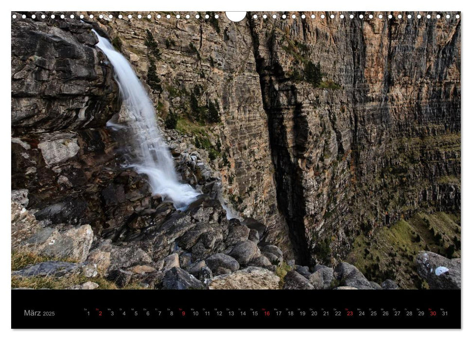 Spaniens Pyrenäen - Ordesa y Monte Perdido (CALVENDO Wandkalender 2025)