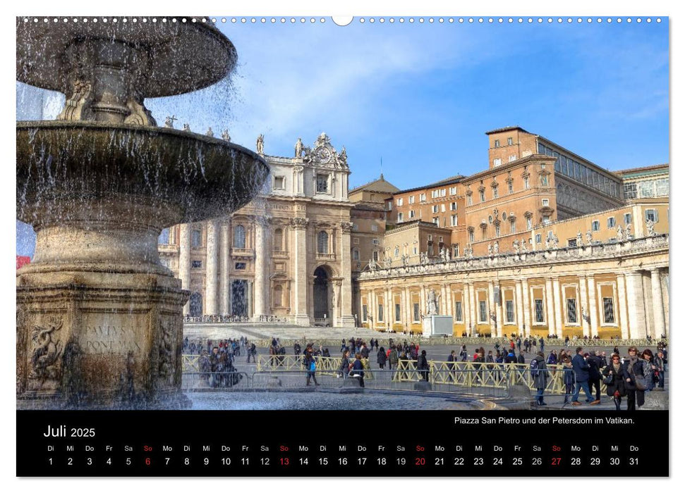 Rom (CALVENDO Premium Wandkalender 2025)