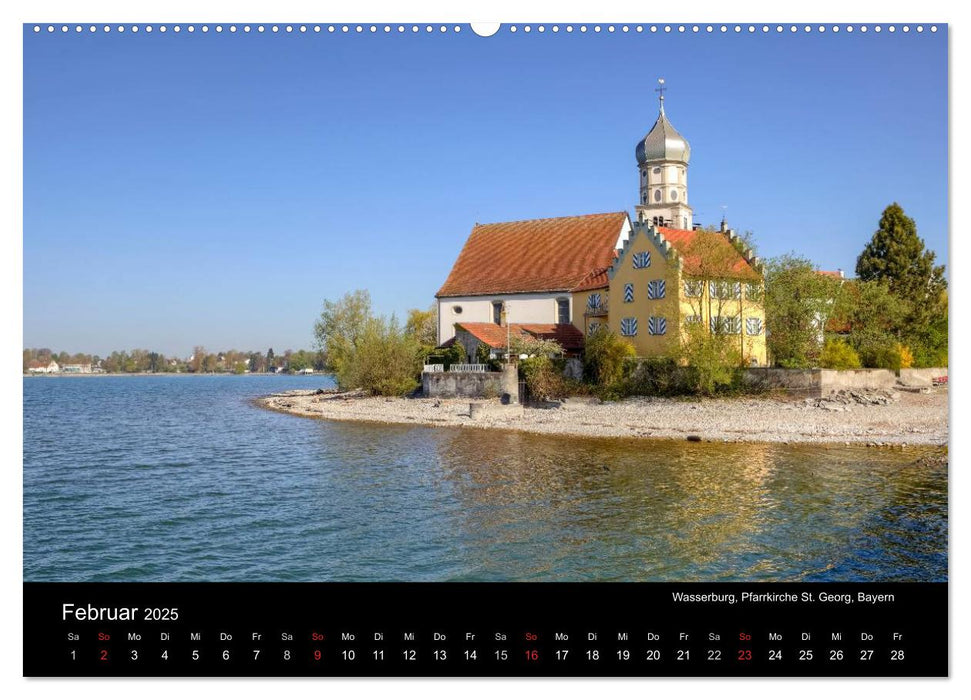 Bodensee (CALVENDO Premium Wandkalender 2025)