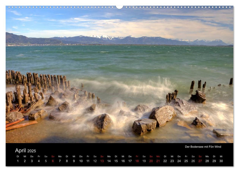 Bodensee (CALVENDO Premium Wandkalender 2025)