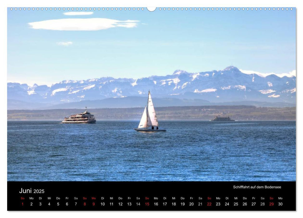 Bodensee (CALVENDO Premium Wandkalender 2025)