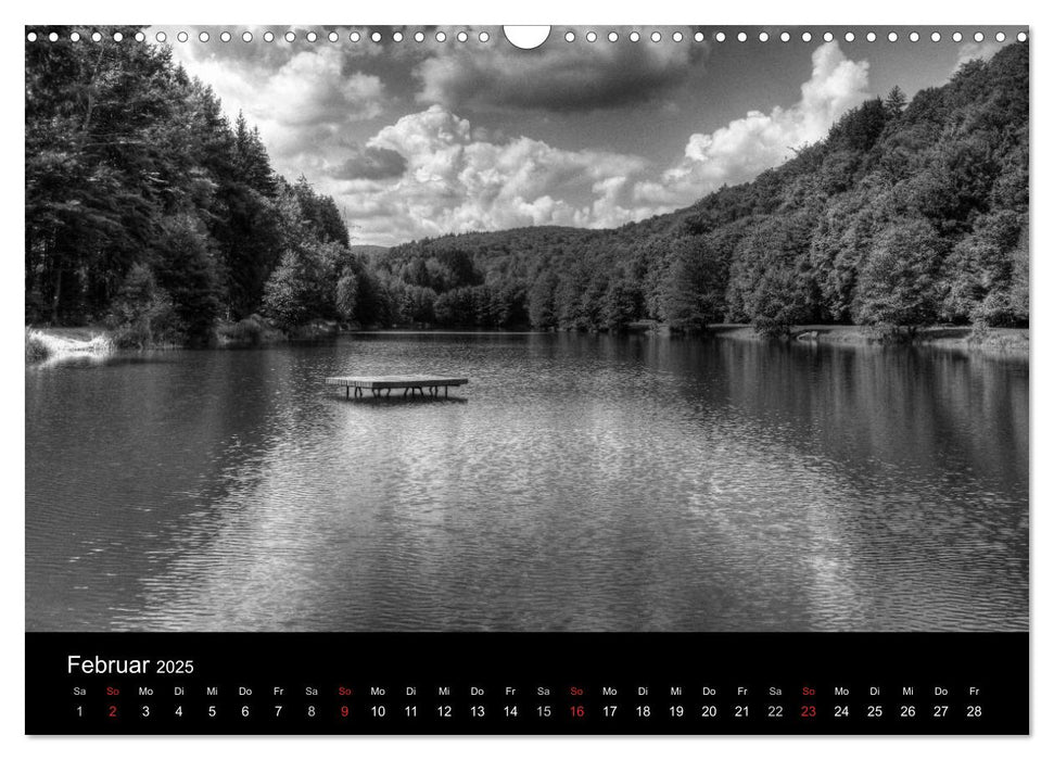 Lost And Secret Places (CALVENDO Wandkalender 2025)