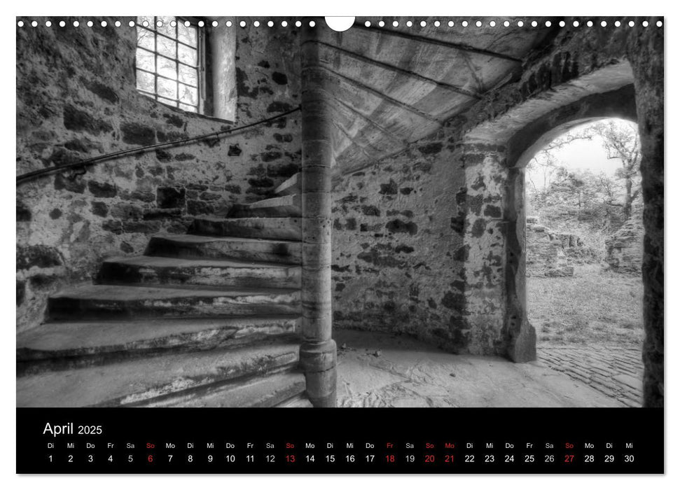 Lost And Secret Places (CALVENDO Wandkalender 2025)