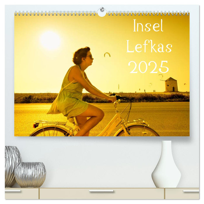 Insel Lefkas (CALVENDO Premium Wandkalender 2025)