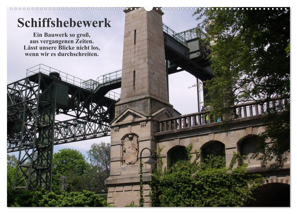 Schiffshebewerk (CALVENDO Wandkalender 2025)