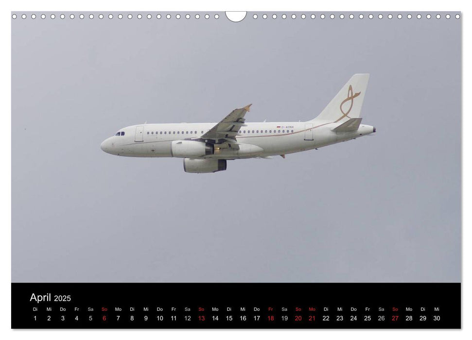 Deutsche Airlines (CALVENDO Wandkalender 2025)