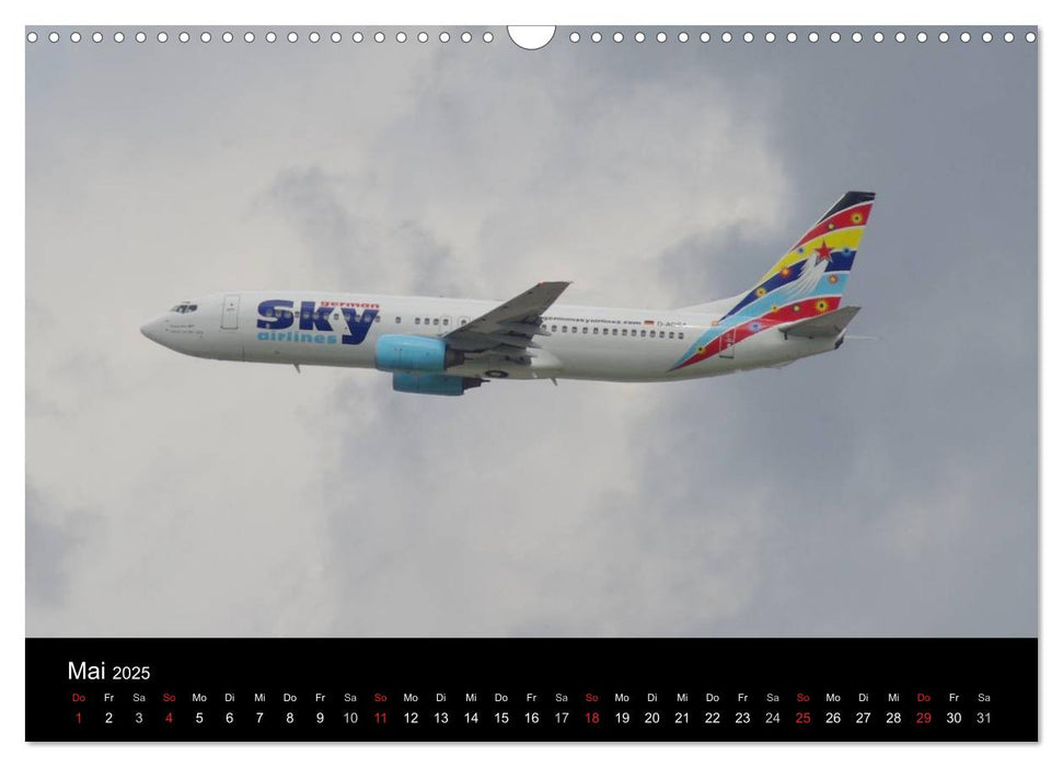 Deutsche Airlines (CALVENDO Wandkalender 2025)