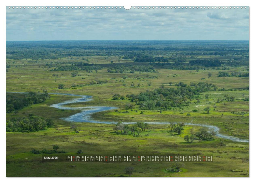 Abenteuer Botswana Afrika - Adventure Botswana (CALVENDO Wandkalender 2025)