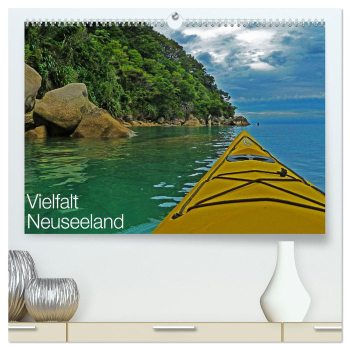 Vielfalt Neuseeland (CALVENDO Premium Wandkalender 2025)