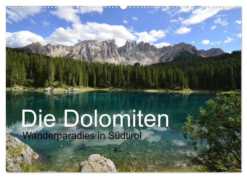 Die Dolomiten – Wanderparadies in Südtirol (CALVENDO Wandkalender 2025)