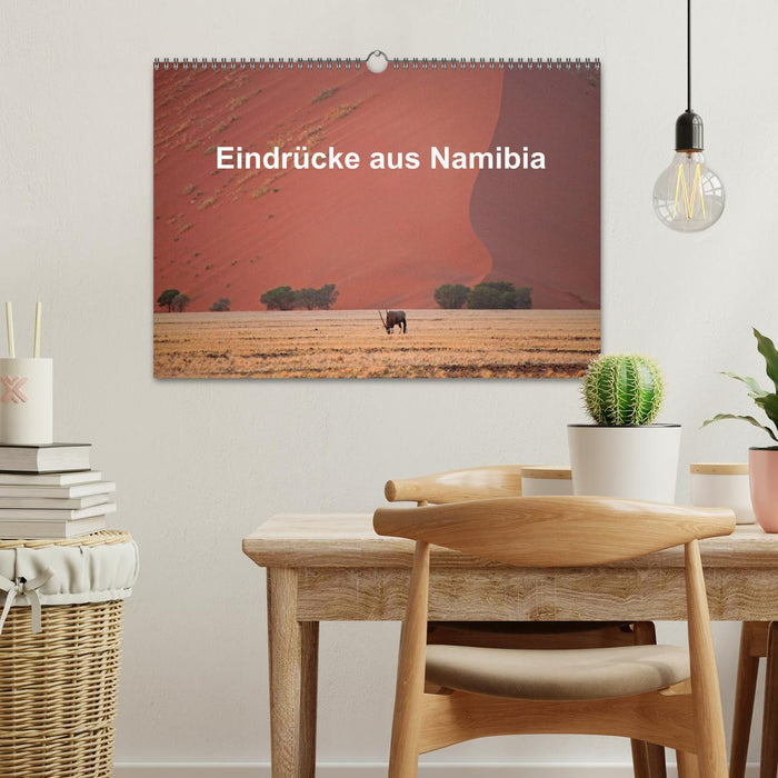 Eindrücke aus Namibia (CALVENDO Wandkalender 2025)