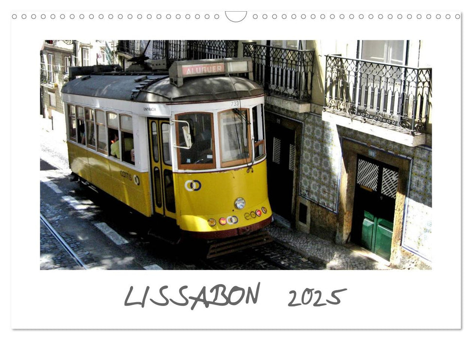 Lissabon (CALVENDO Wandkalender 2025)