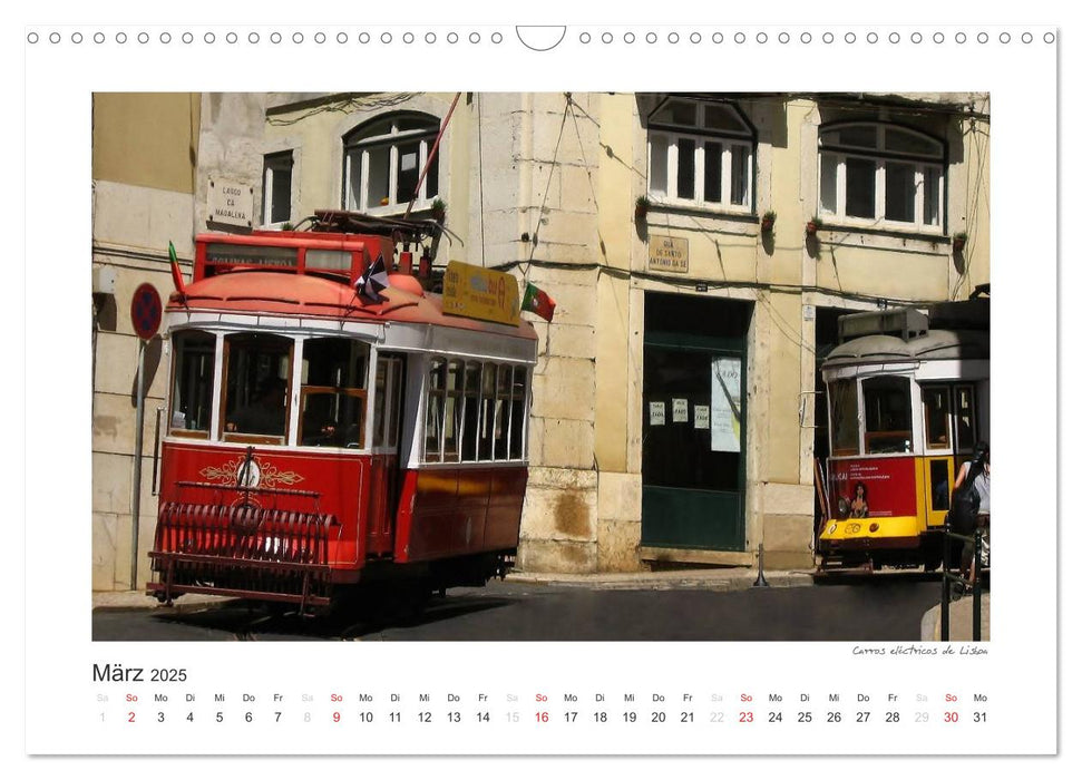 Lissabon (CALVENDO Wandkalender 2025)