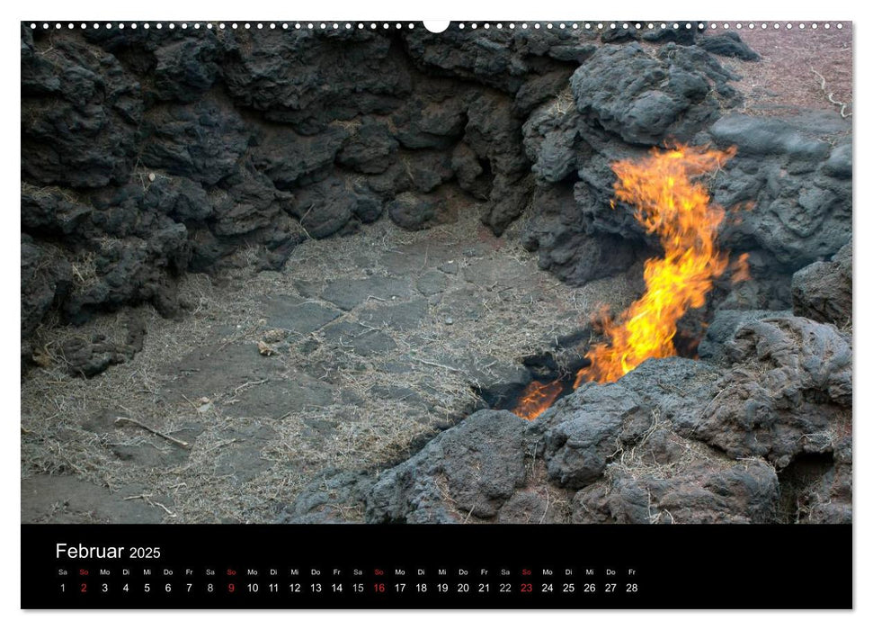 Mein Lanzarote (CALVENDO Premium Wandkalender 2025)