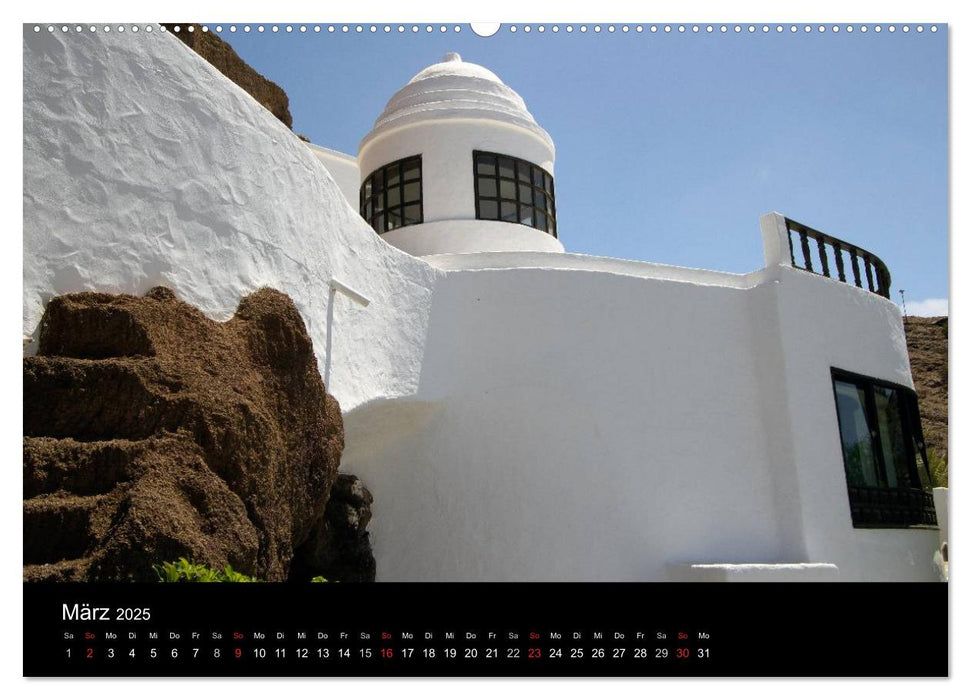 Mein Lanzarote (CALVENDO Premium Wandkalender 2025)