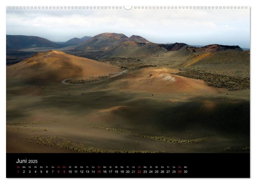 Mein Lanzarote (CALVENDO Premium Wandkalender 2025)