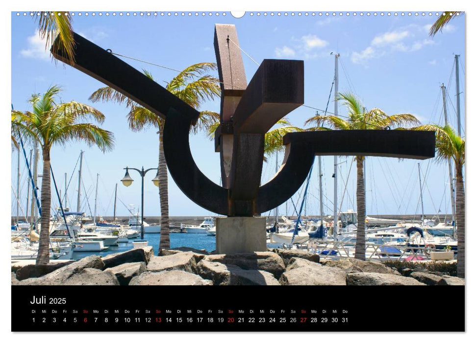 Mein Lanzarote (CALVENDO Premium Wandkalender 2025)