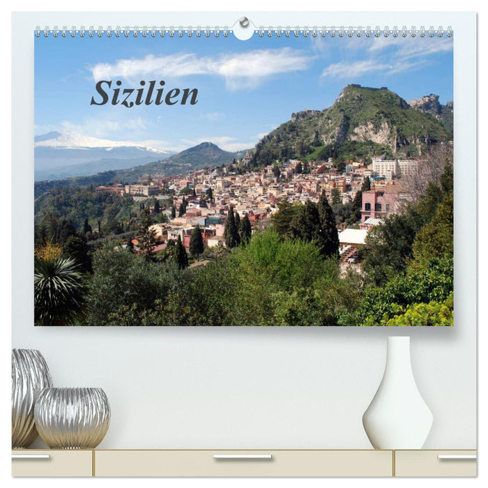 Sizilien (CALVENDO Premium Wandkalender 2025)