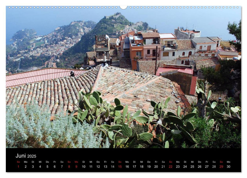 Sizilien (CALVENDO Premium Wandkalender 2025)