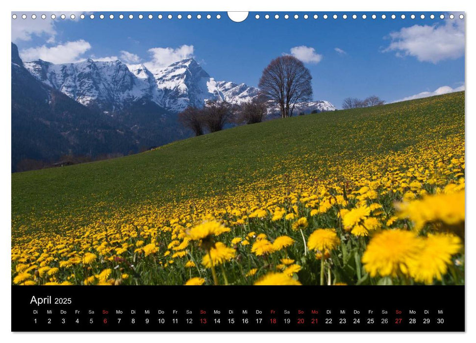 Graubünden - Die schönsten Bilder (CALVENDO Wandkalender 2025)