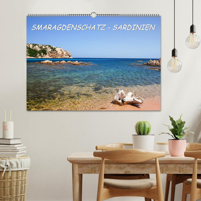 SMARAGDENSCHATZ - SARDINIEN (CALVENDO Wandkalender 2025)