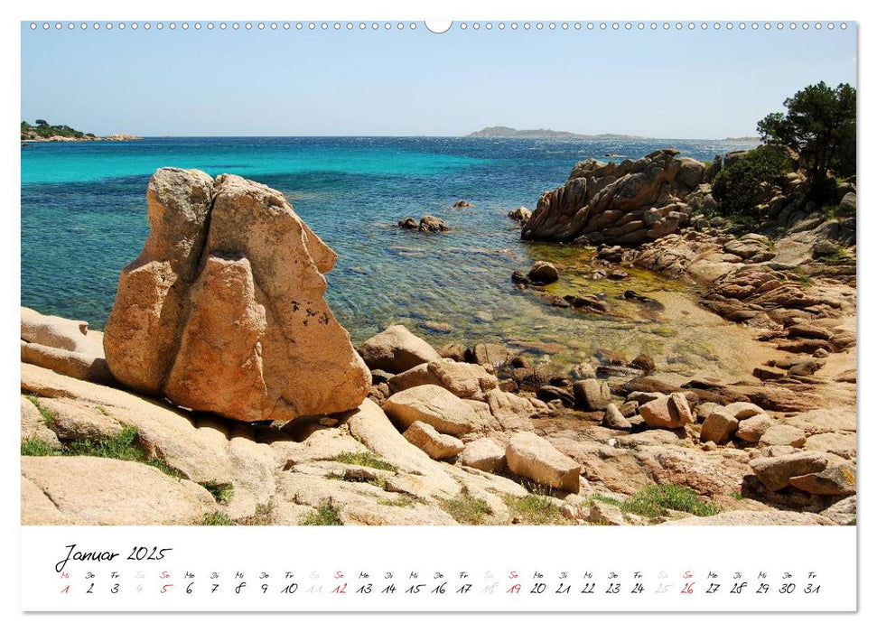 SMARAGDENSCHATZ - SARDINIEN (CALVENDO Wandkalender 2025)