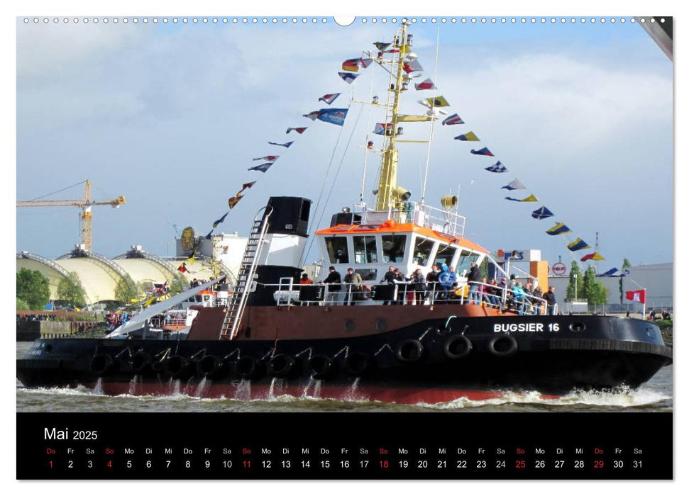 Hamburg Hafengeburtstag (CALVENDO Wandkalender 2025)