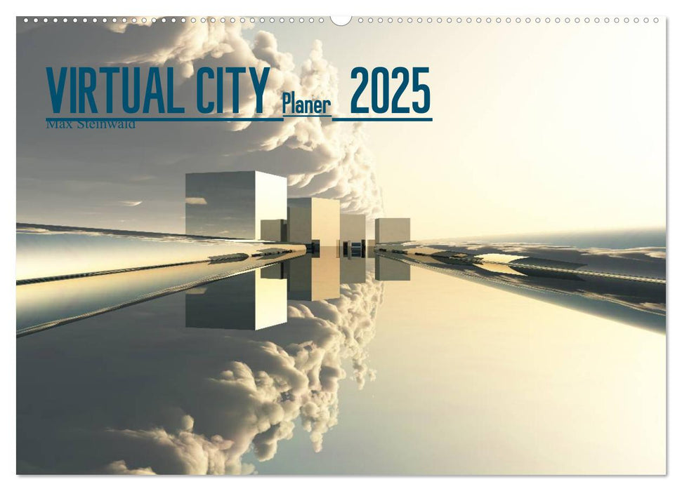 VIRTUAL CITY PLANER 2025 (CALVENDO Wandkalender 2025)