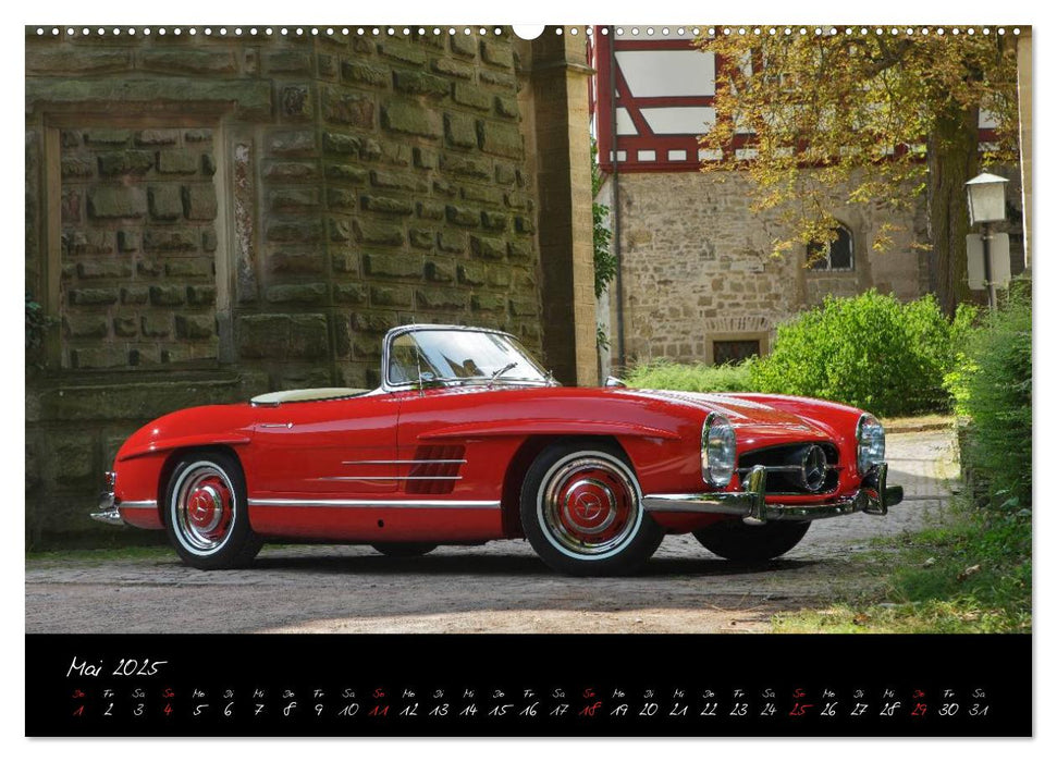 Die Legende: 300 SL (CALVENDO Premium Wandkalender 2025)