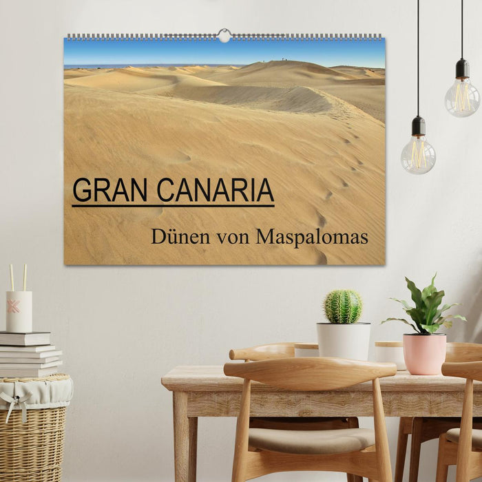 GRAN CANARIA/Dünen von Maspalomas (CALVENDO Wandkalender 2025)