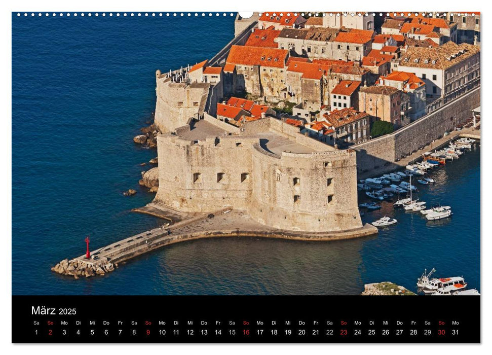 Grüße aus Kroatien (CALVENDO Premium Wandkalender 2025)