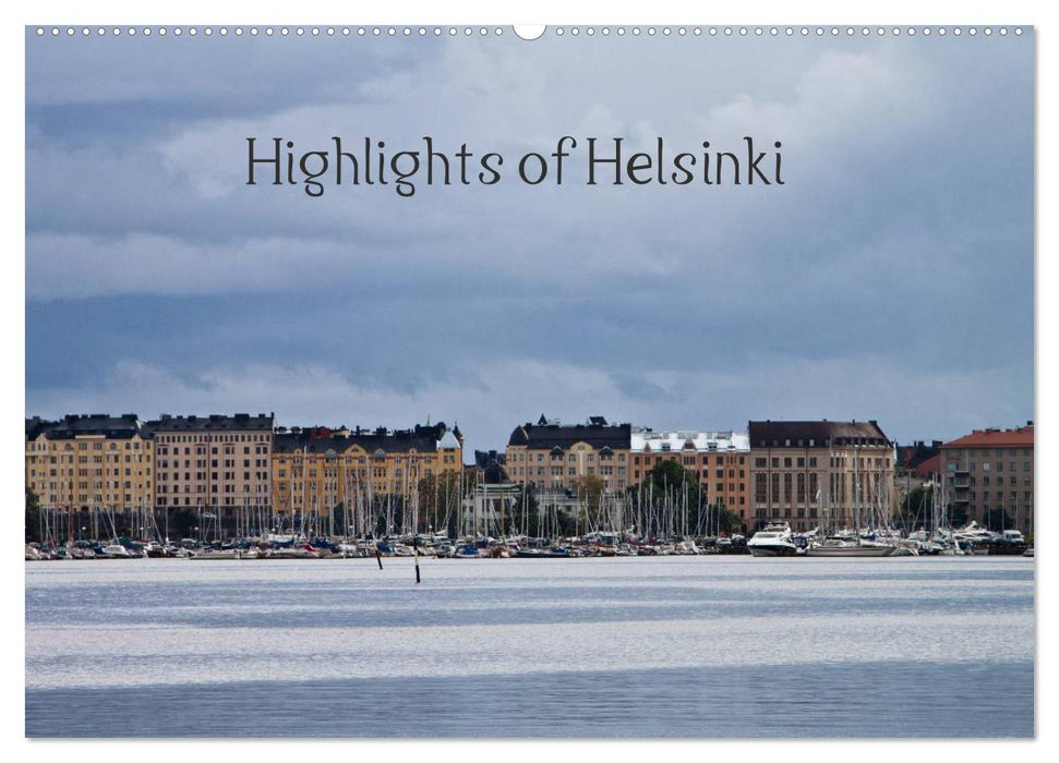 Highlights of Helsinki (CALVENDO Wandkalender 2025)