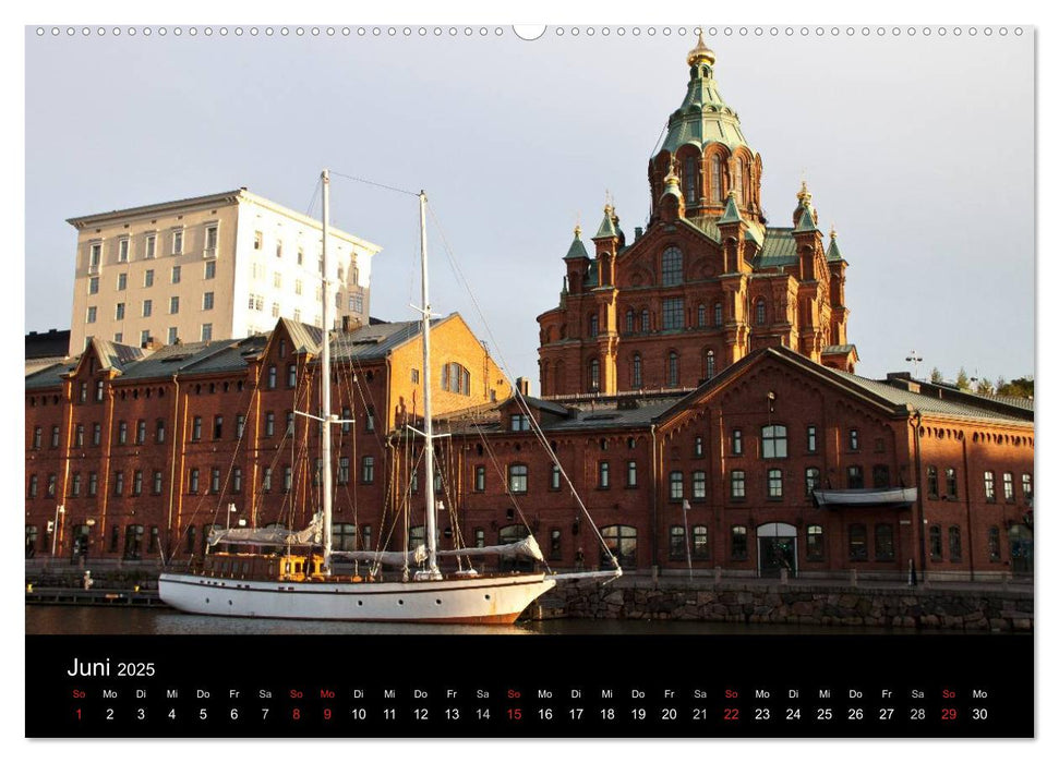 Highlights of Helsinki (CALVENDO Wandkalender 2025)