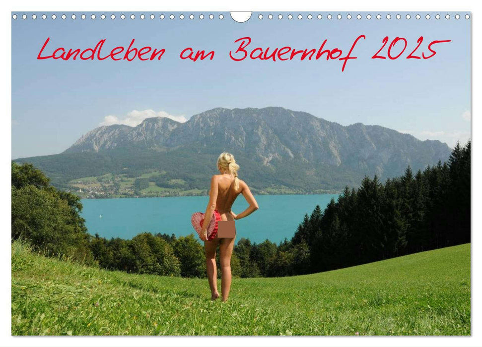 Landleben am Bauernhof 2025 (CALVENDO Wandkalender 2025)