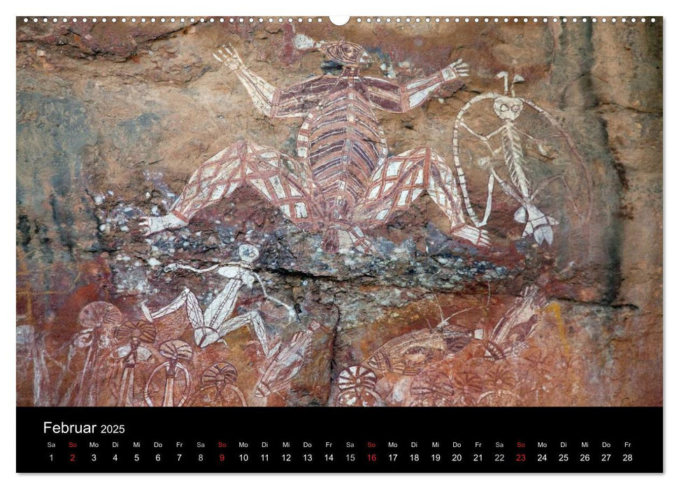 Australien durch die Mitte (CALVENDO Premium Wandkalender 2025)