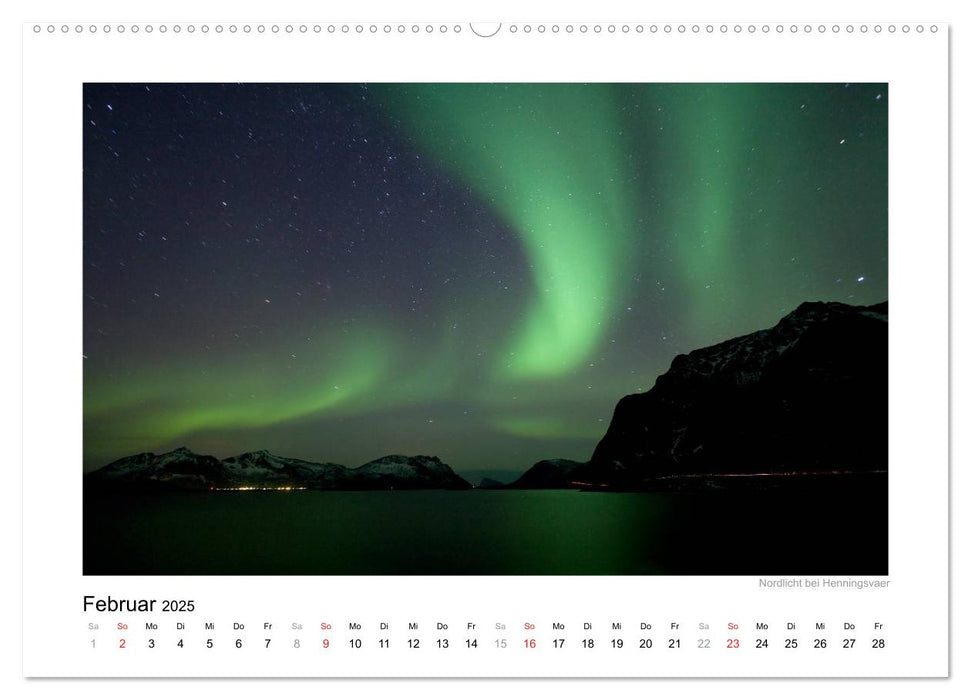 Norwegen 2025 - Land im Norden (CALVENDO Wandkalender 2025)