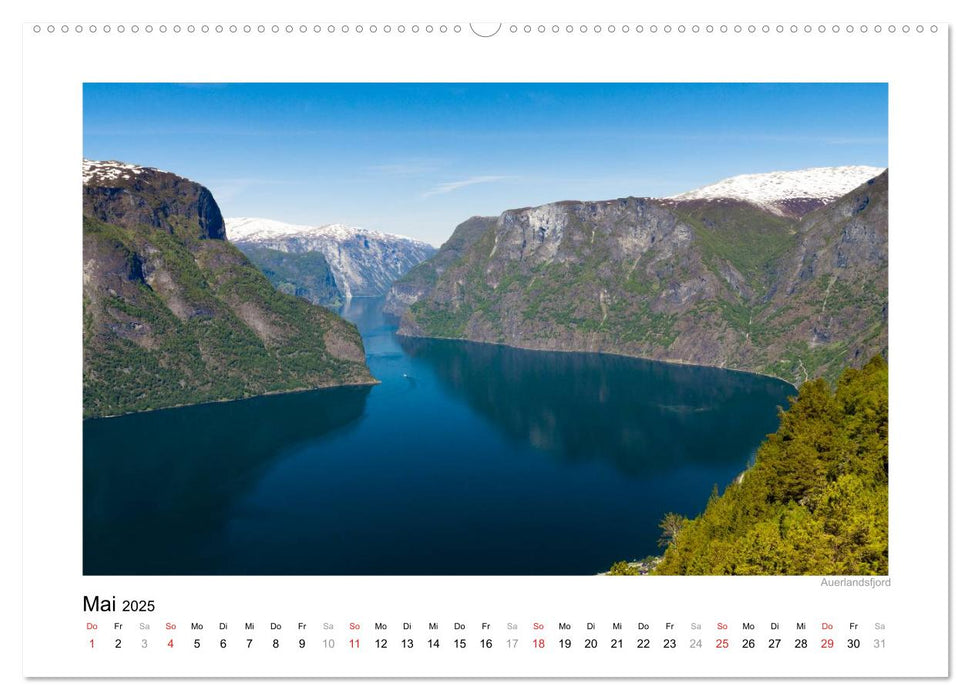 Norwegen 2025 - Land im Norden (CALVENDO Wandkalender 2025)