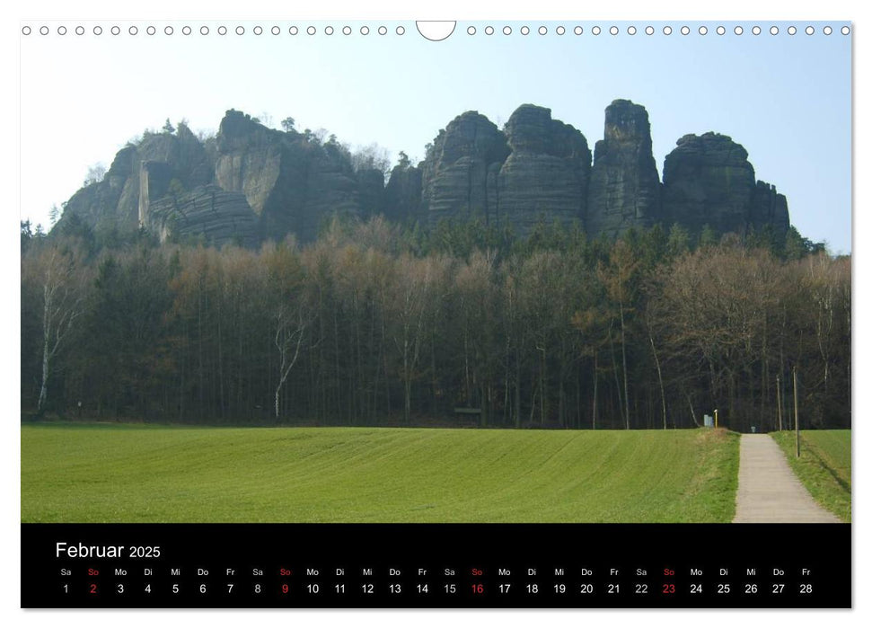 Sächsische Schweiz (CALVENDO Wandkalender 2025)