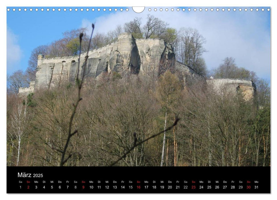 Sächsische Schweiz (CALVENDO Wandkalender 2025)