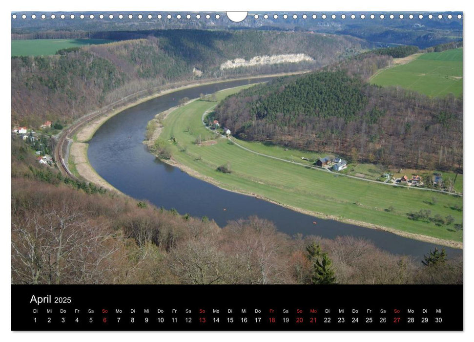 Sächsische Schweiz (CALVENDO Wandkalender 2025)