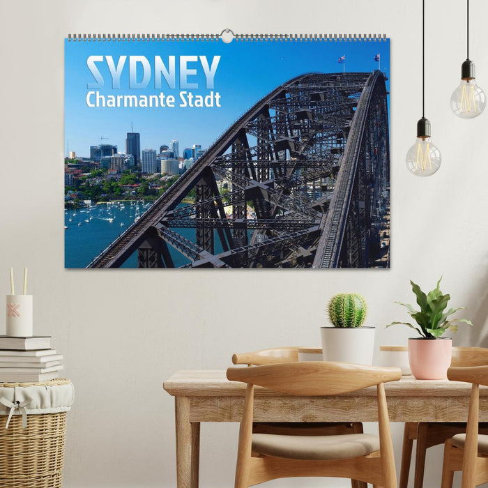 SYDNEY Charmante Stadt (CALVENDO Wandkalender 2025)