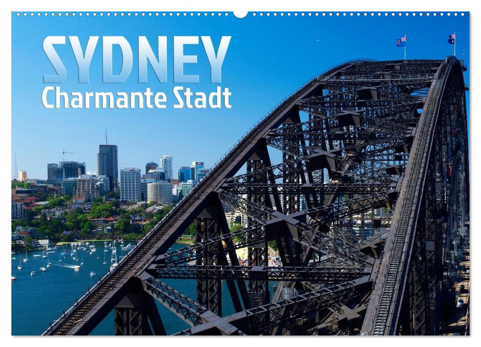 SYDNEY Charmante Stadt (CALVENDO Wandkalender 2025)