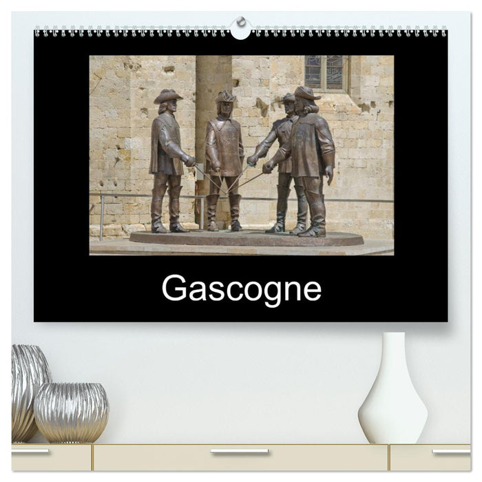 Gascogne (CALVENDO Premium Wandkalender 2025)