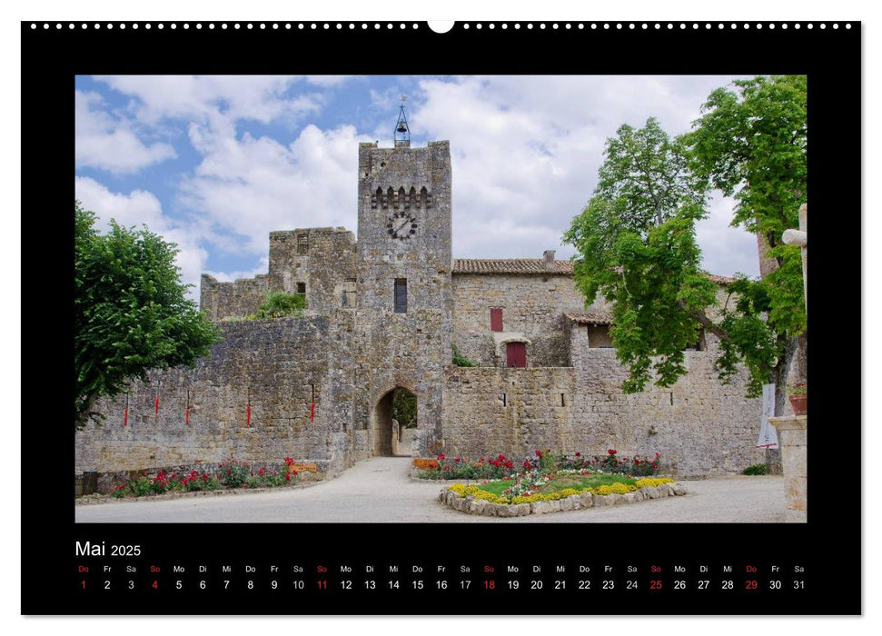 Gascogne (CALVENDO Premium Wandkalender 2025)