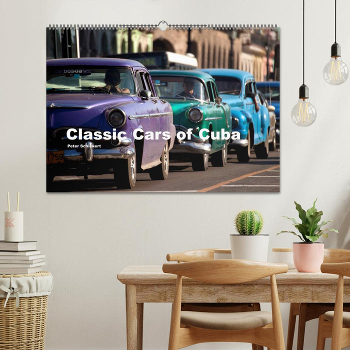 Classic Cars of Cuba (CALVENDO Wandkalender 2025)