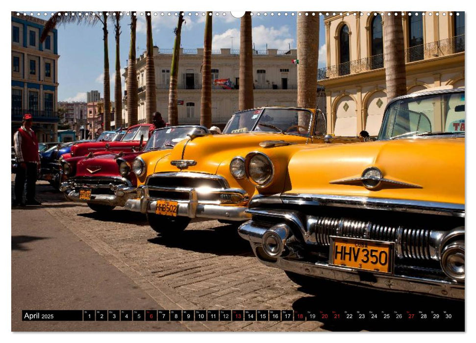 Classic Cars of Cuba (CALVENDO Wandkalender 2025)