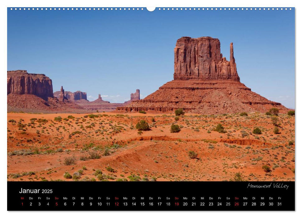 USA - Southwest (CALVENDO Wandkalender 2025)